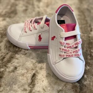 Polo by Ralph Lauren toddler size 6 sneakers